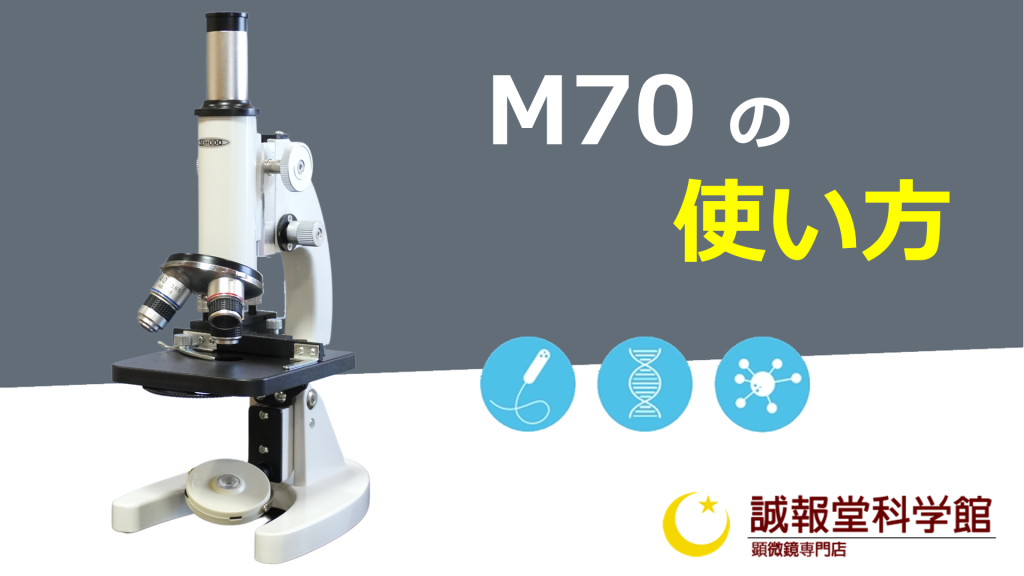 【M70】2. M70顕微鏡の使い方