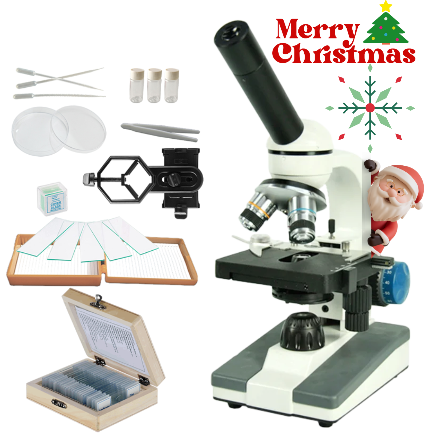 【M101N】単眼生物顕微鏡/40倍~640倍/アクロマート対物 4x,10x,40x(s)/接眼10x,16x/LED照明