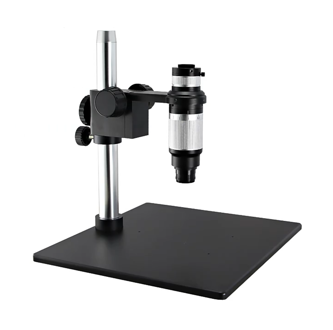 【SFB0330】アポクロマート仕様-単眼ズームデジタル顕微鏡/パラレル光学系/LEDリングライト/標準スタンド/4Kカメラ - 画像 (2)